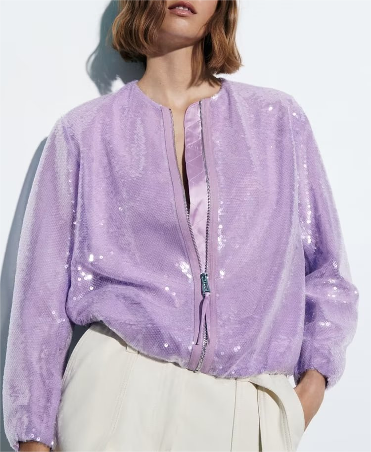 Decorative Motorcycle Bomber Jacket