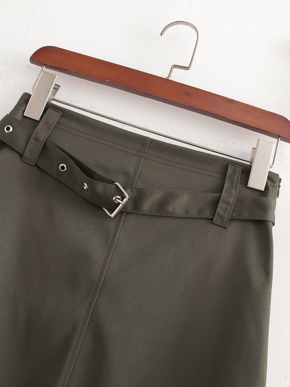 Straight Mid Length Skirt
