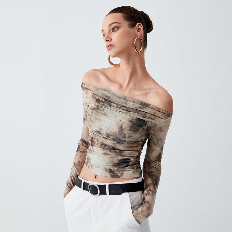 Sienna Mirage Ruched Top