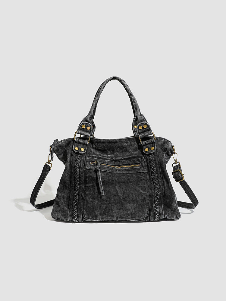Cowboy Denim tote bag