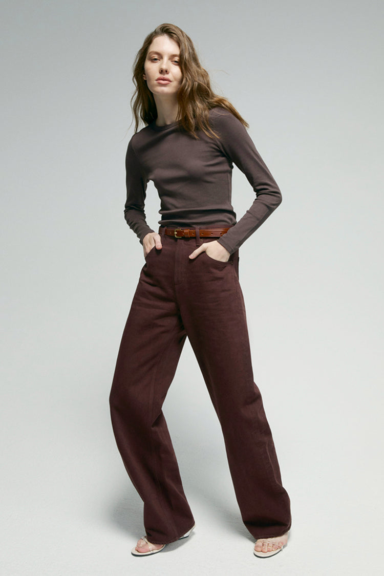 Forever Your Girl Slope Curve Jeans HJ039