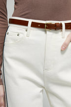 Crush Curve Ankle Blue Jeans HJ052