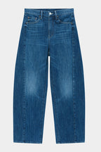 Crush Curve Ankle Blue Jeans HJ052