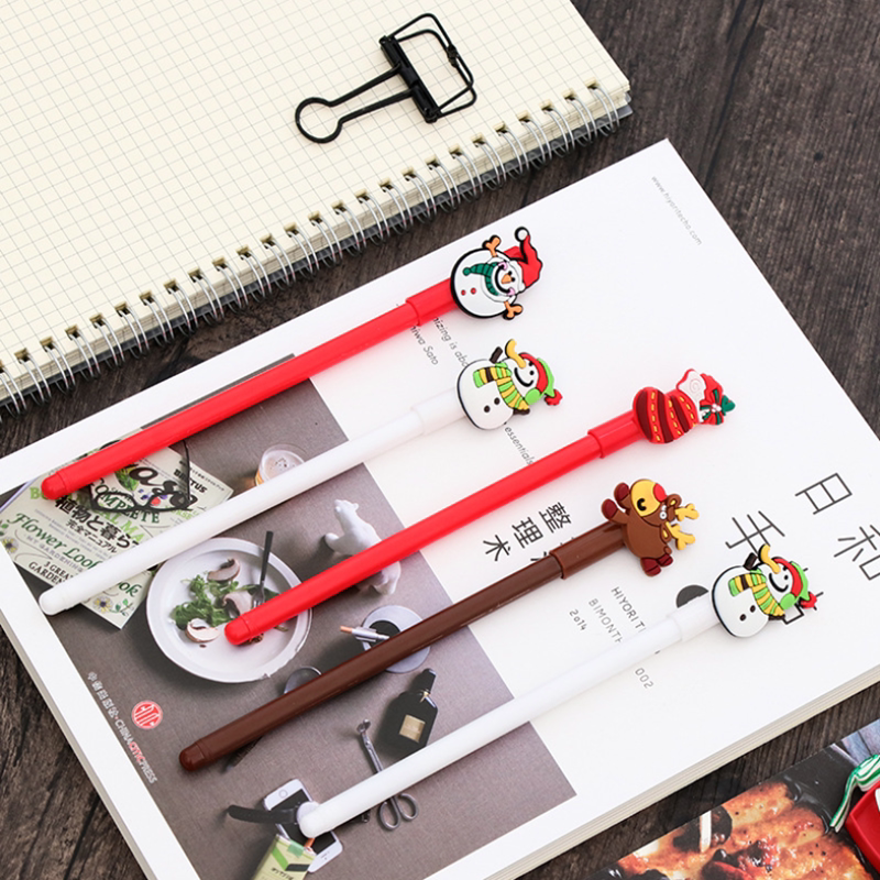 Cute Cartoon Gel Pen - Christmas Stationery