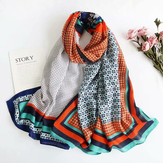 Plaid Style Scarf