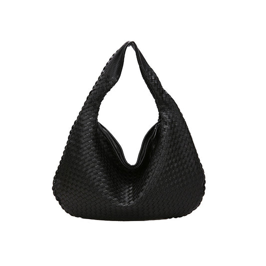 Large Woven Shoulder Bag