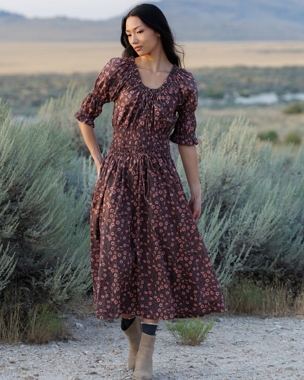 Long Way Home Dress - Floral Print
