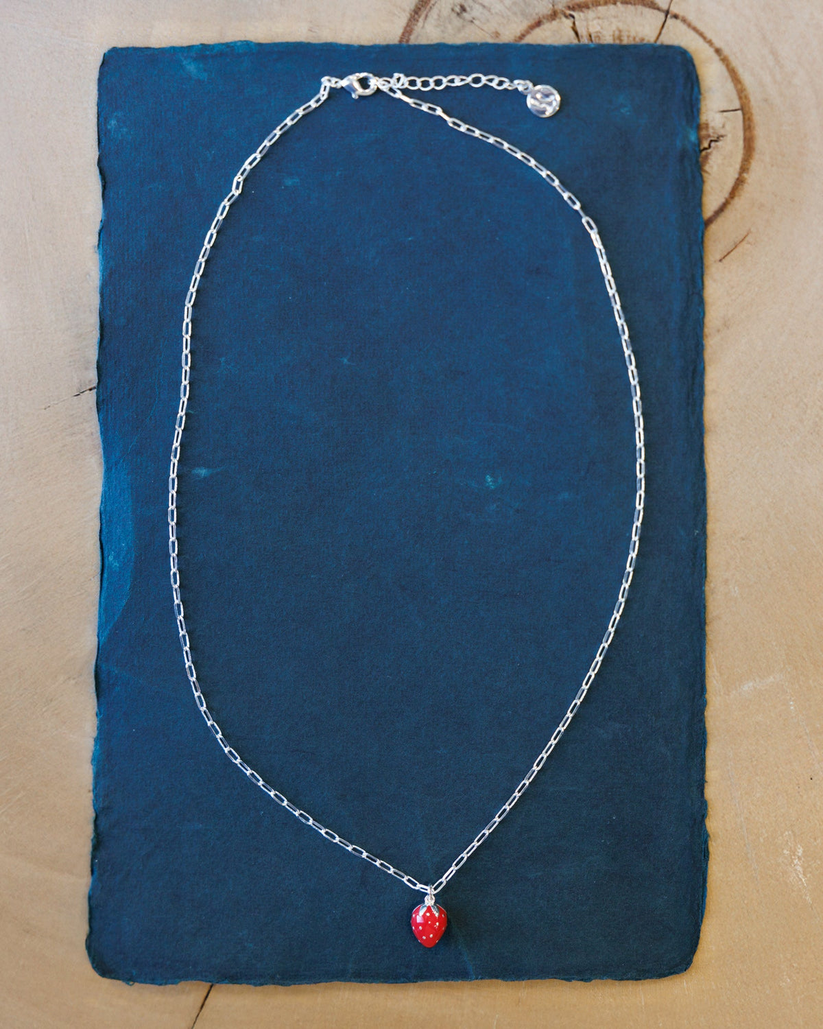 Silver Strawberry Fields Forever Necklace - Final Sale