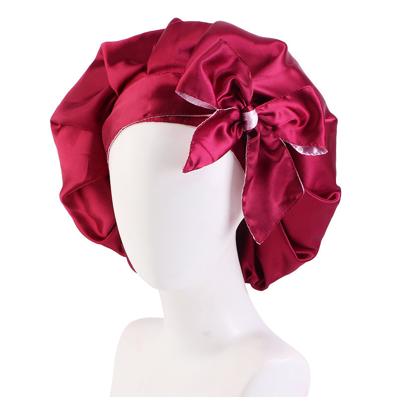Double Satin Hair Care Hat
