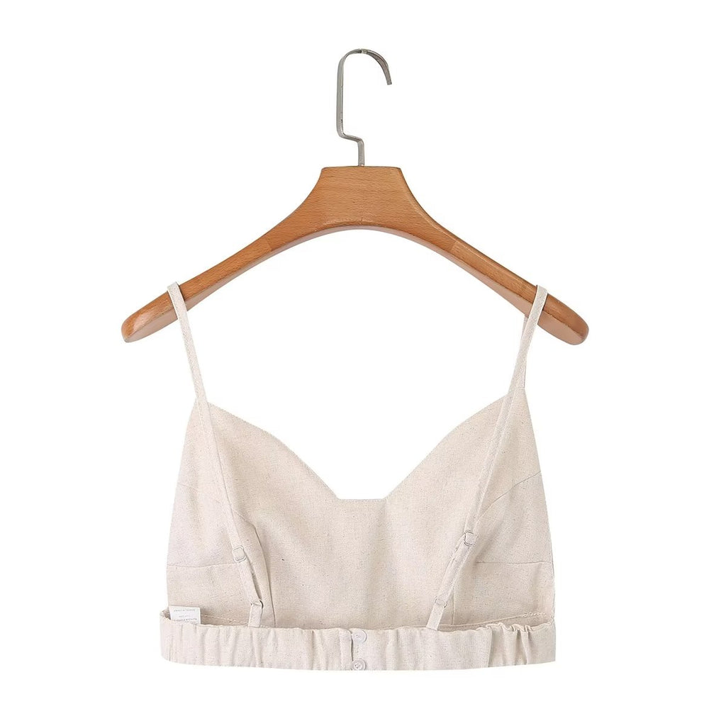 Linen Bra