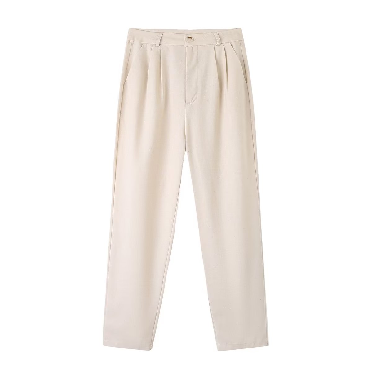 Loose Casual Cropped Harem Pants