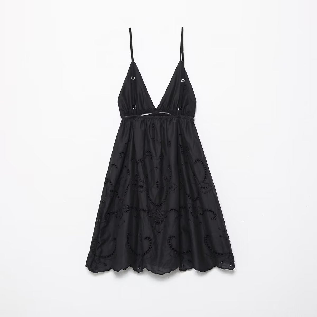 Black Cami Vacation Dress