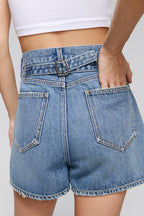 Me, Myself, And I Buckle Shorts HJ820