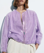 Decorative Motorcycle Bomber Jacket