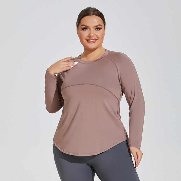 Long Sleeve Curve Active Tops