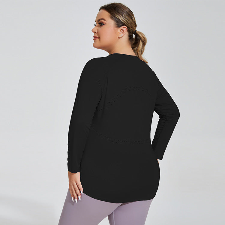 Long Sleeve Curve Active Tops