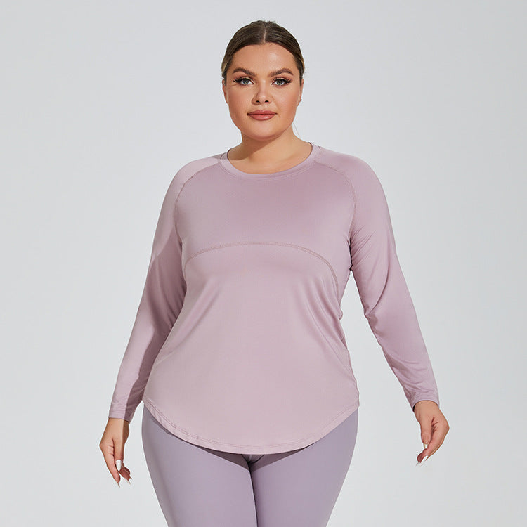 Long Sleeve Curve Active Tops