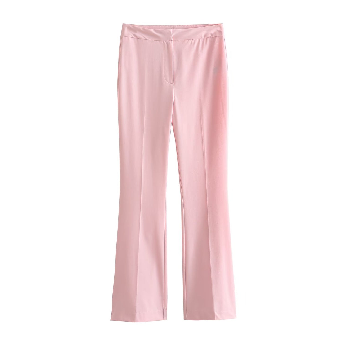 Pink Blazer & Straight Matching Trousers Pants