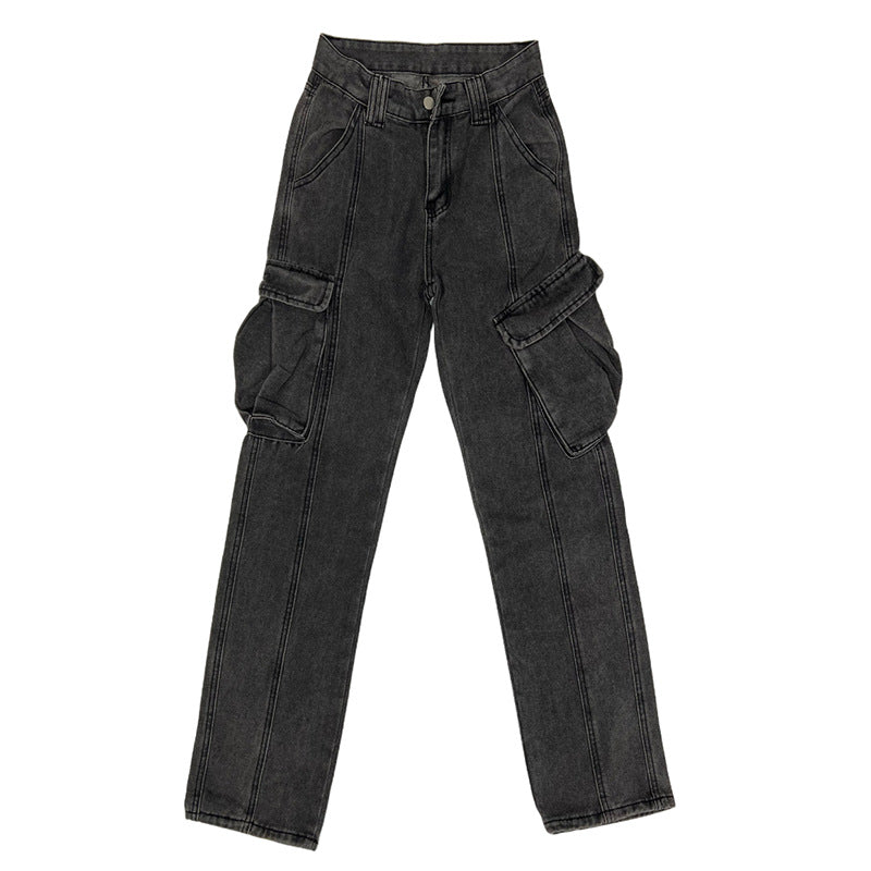 Retro Fried Street Cargo Jeans