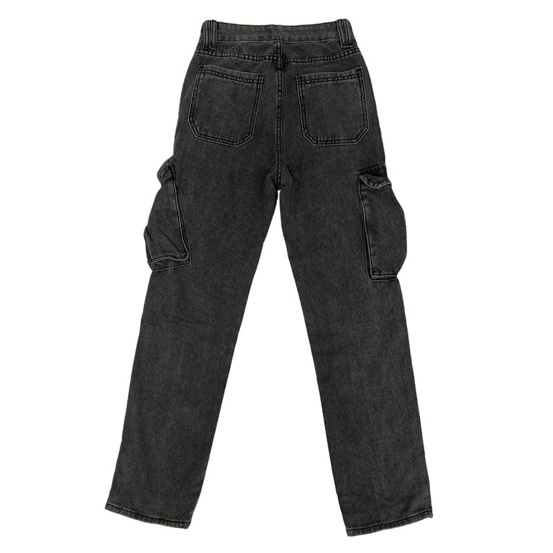 Retro Fried Street Cargo Jeans