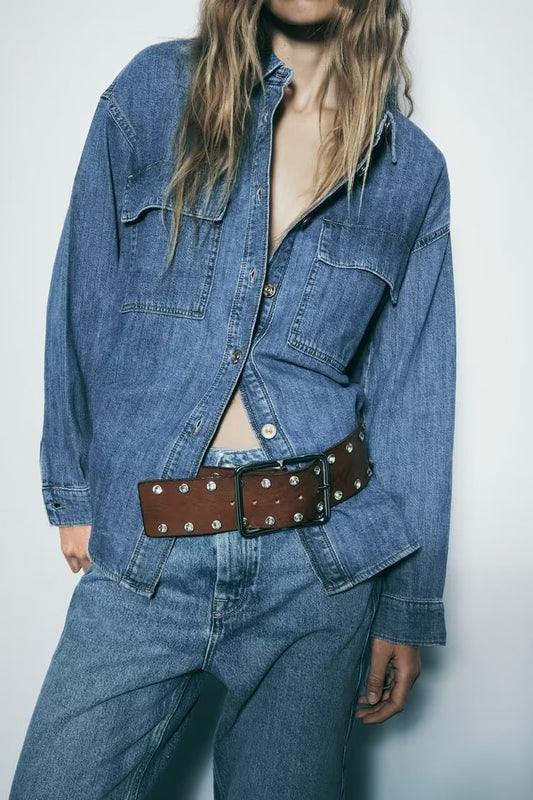 Pocket Denim Shirt