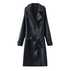 The Left Bank Faux Leather Trench