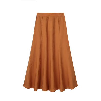 A line Skirt Slimming Skirt