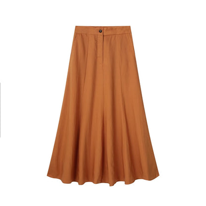 A line Skirt Slimming Skirt