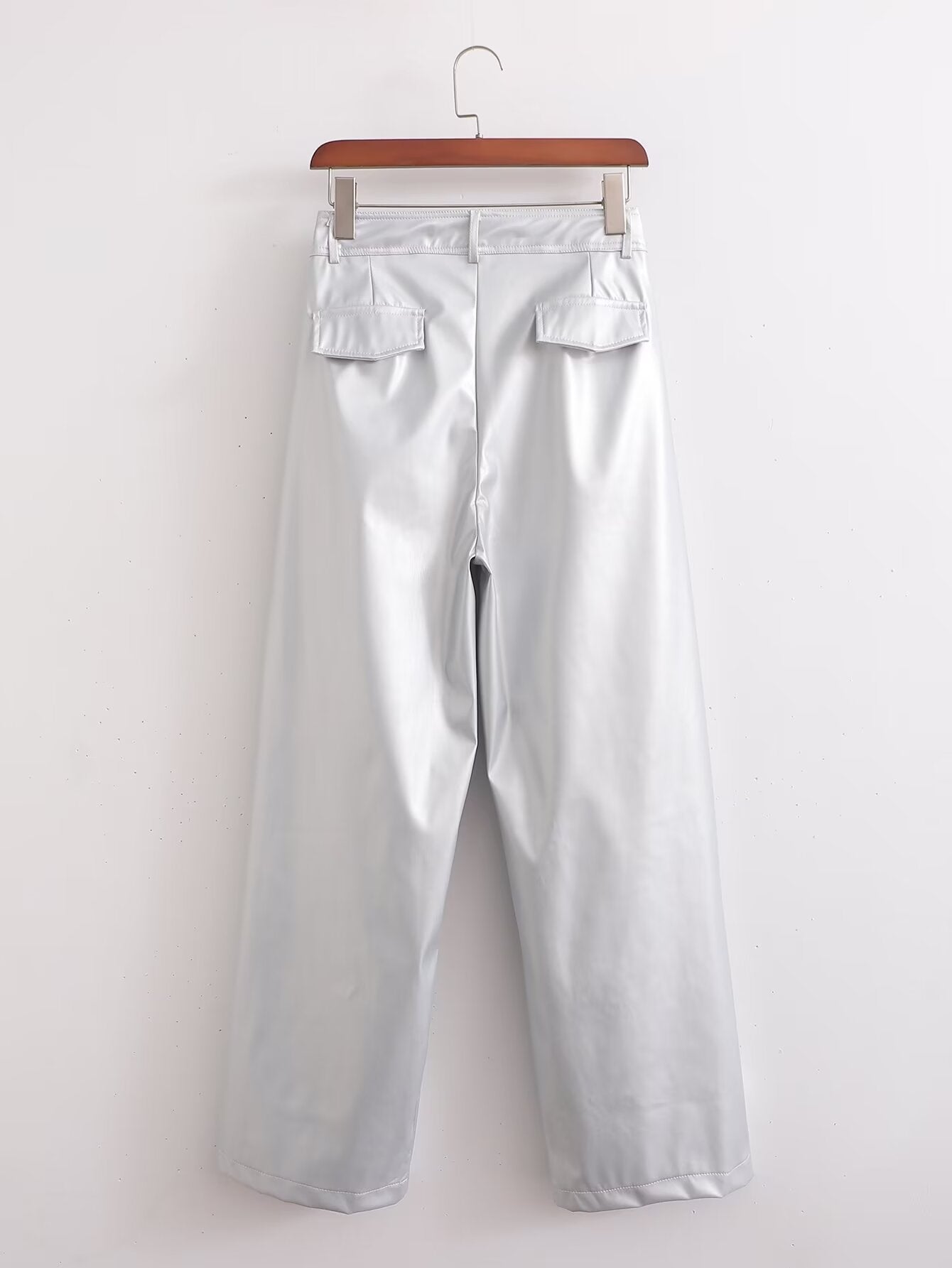 Metallic Casual Pants