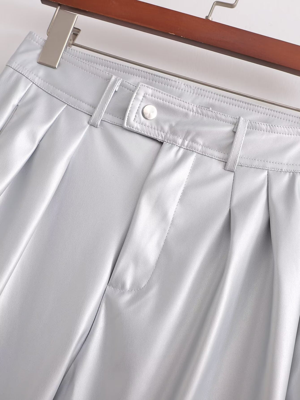 Metallic Casual Pants