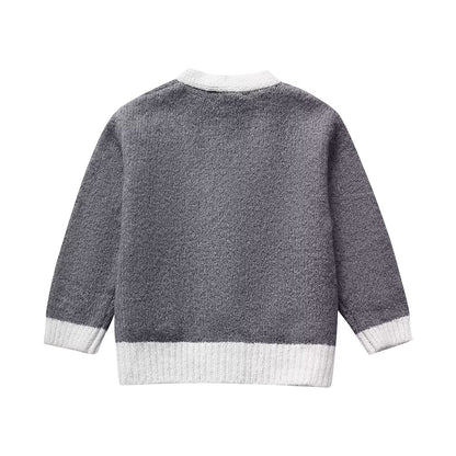 Classic Winter Knitted Cardigan Top