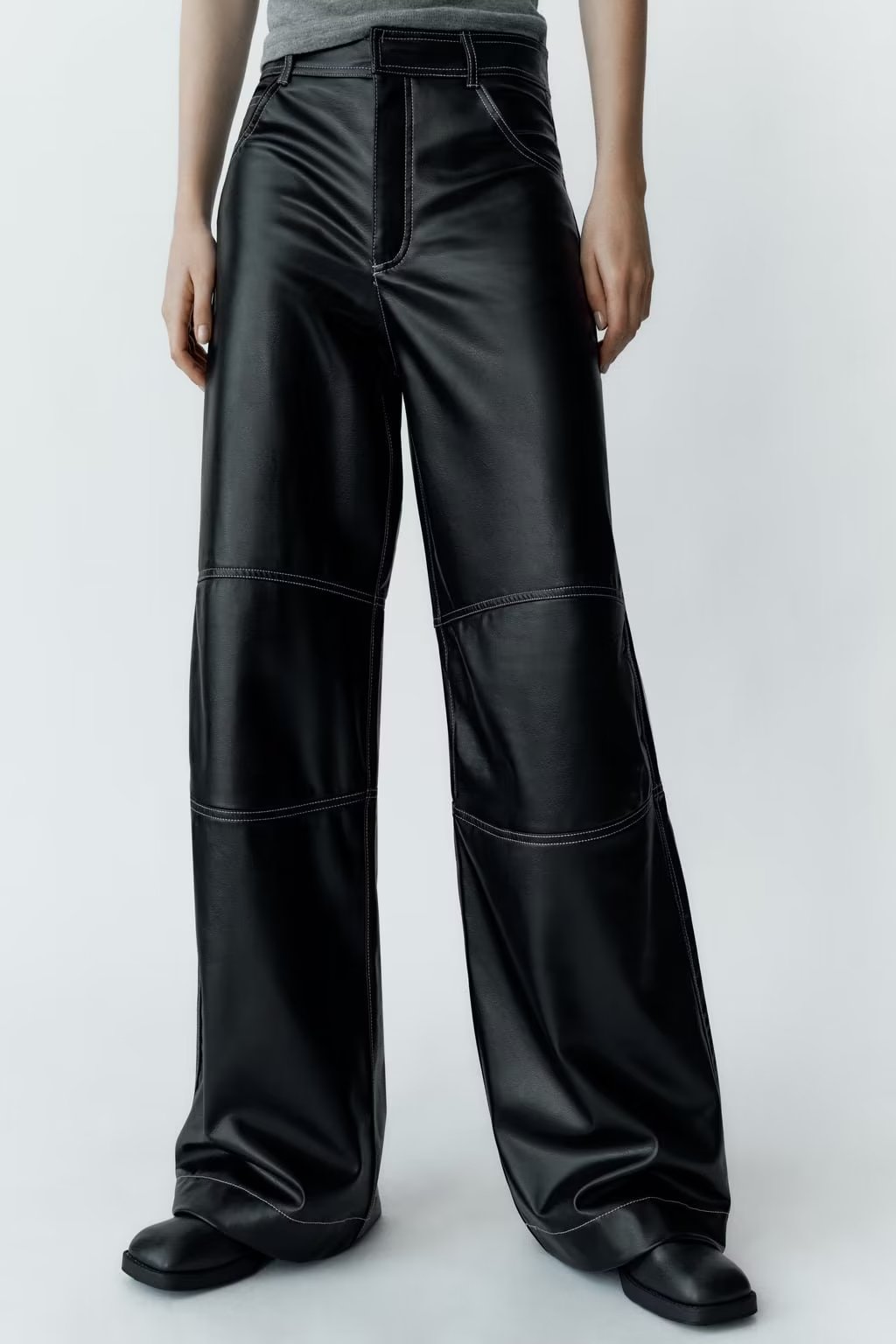 Faux Leather Pants