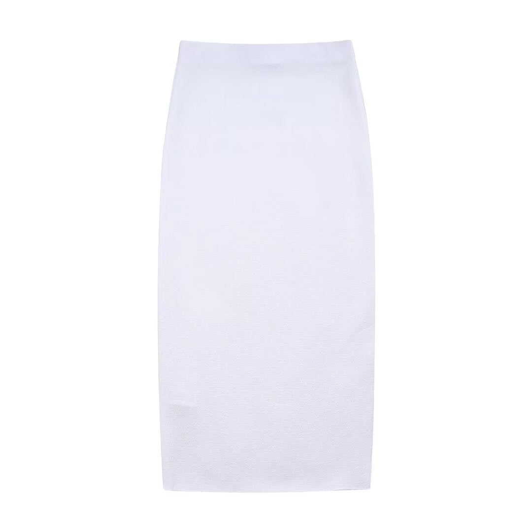 Spring Women Clothing Rivet OrnamentSkirt