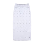 Silver Dotted Skirt
