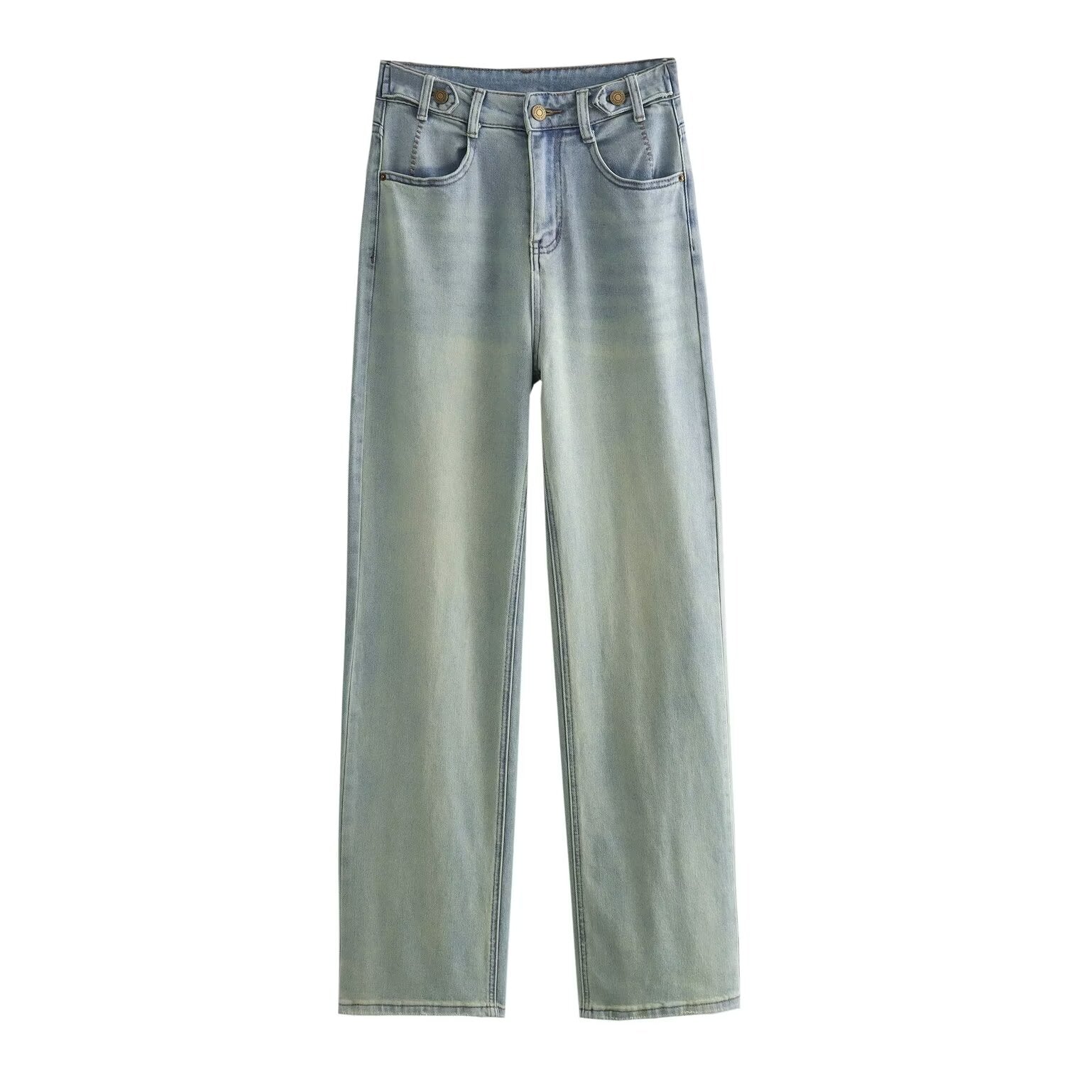 Retro Straight Jeans