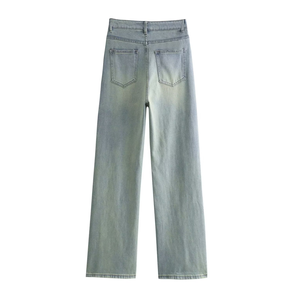 Retro Straight Jeans