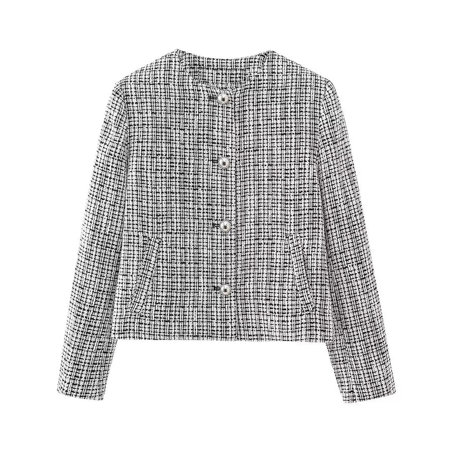 Tweed Short Blazer