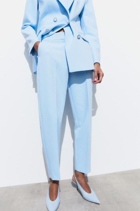 Straight Leg Office Pants