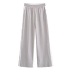 Loose Side Striped Pants