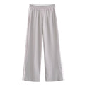Loose Side Striped Pants