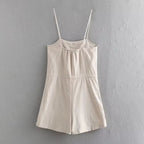 Pocket Strap Rompers
