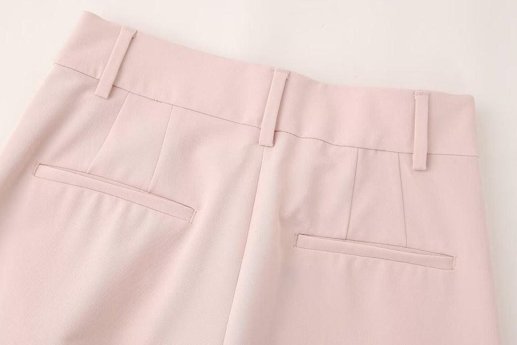 Casual Straight Leg Pants