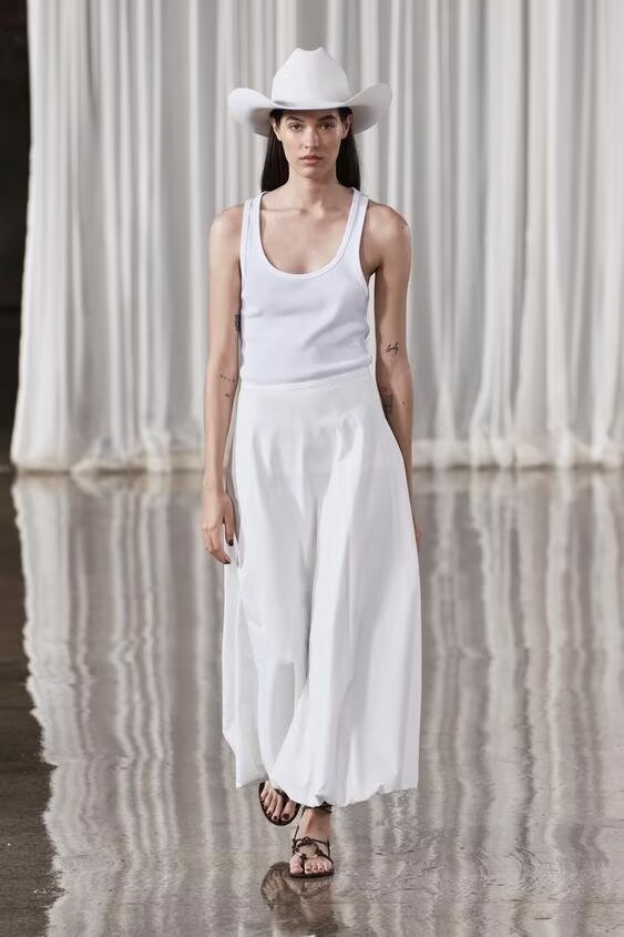 Spring Swing Long Skirt