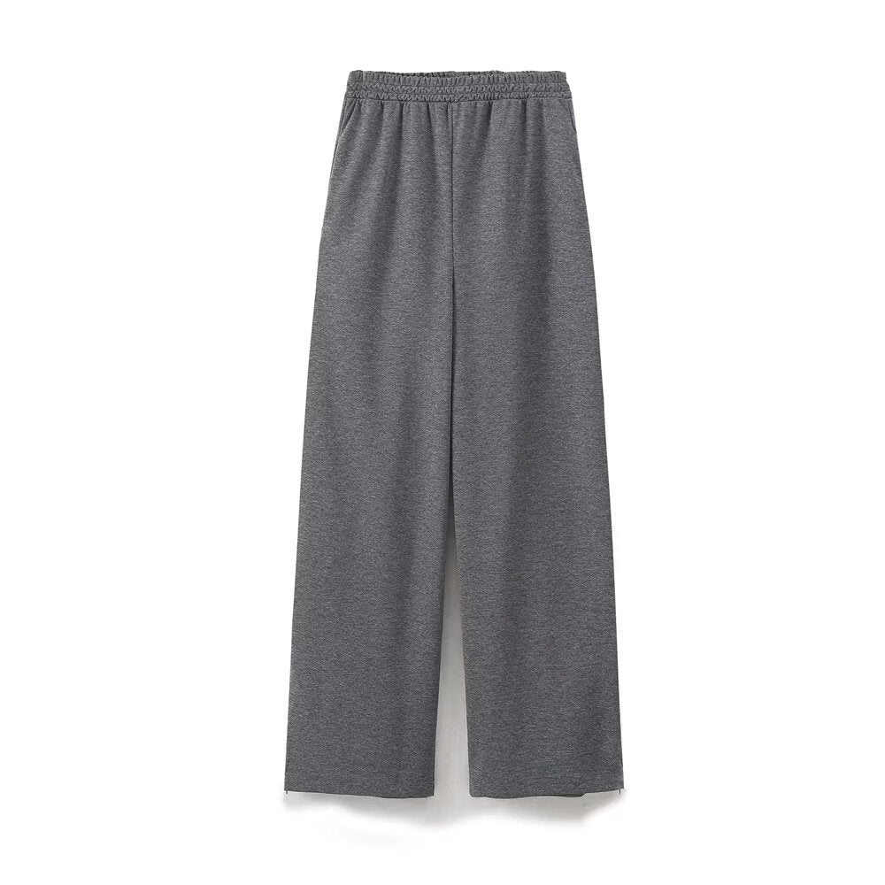 Gray trousers