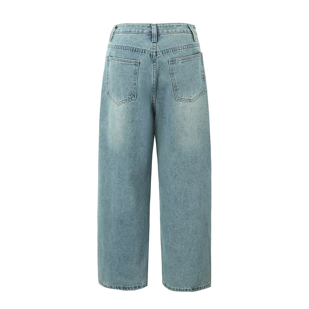 Loose Wide Straight Leg Jeans