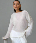 Knitted Sweater Top