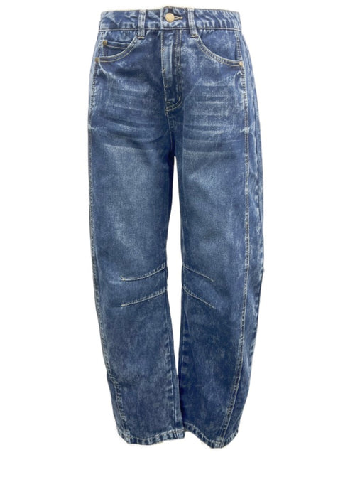 Casual Wide Leg Loose Denim Jeans