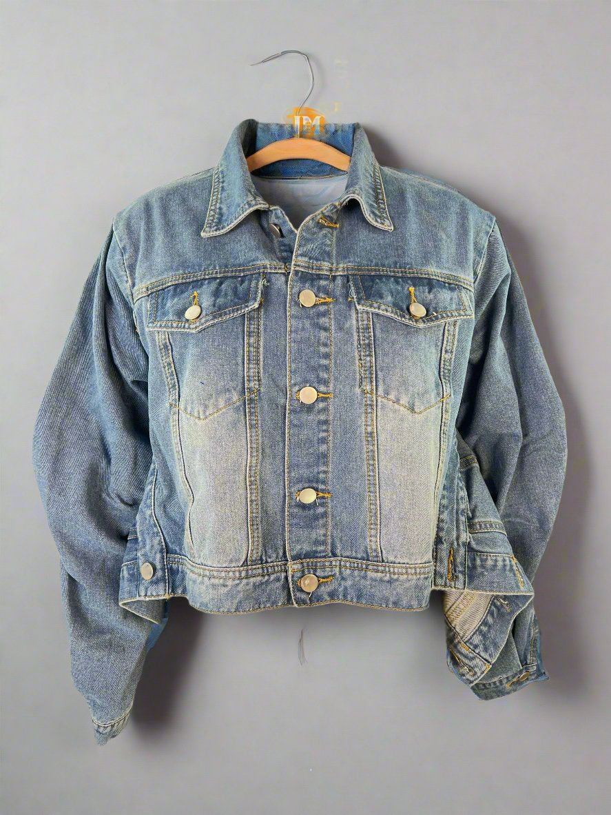 Two Way Wear Denim Coat