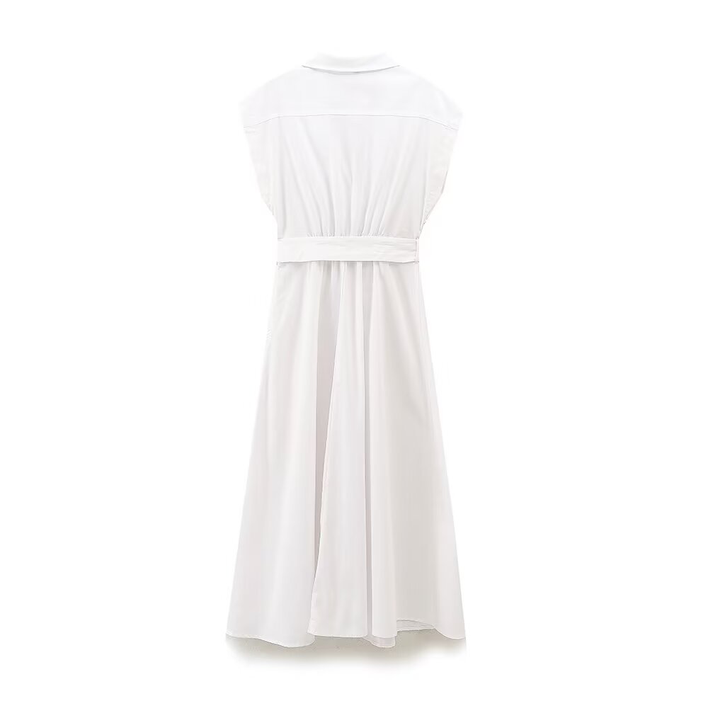 Shirt Dress with Belt