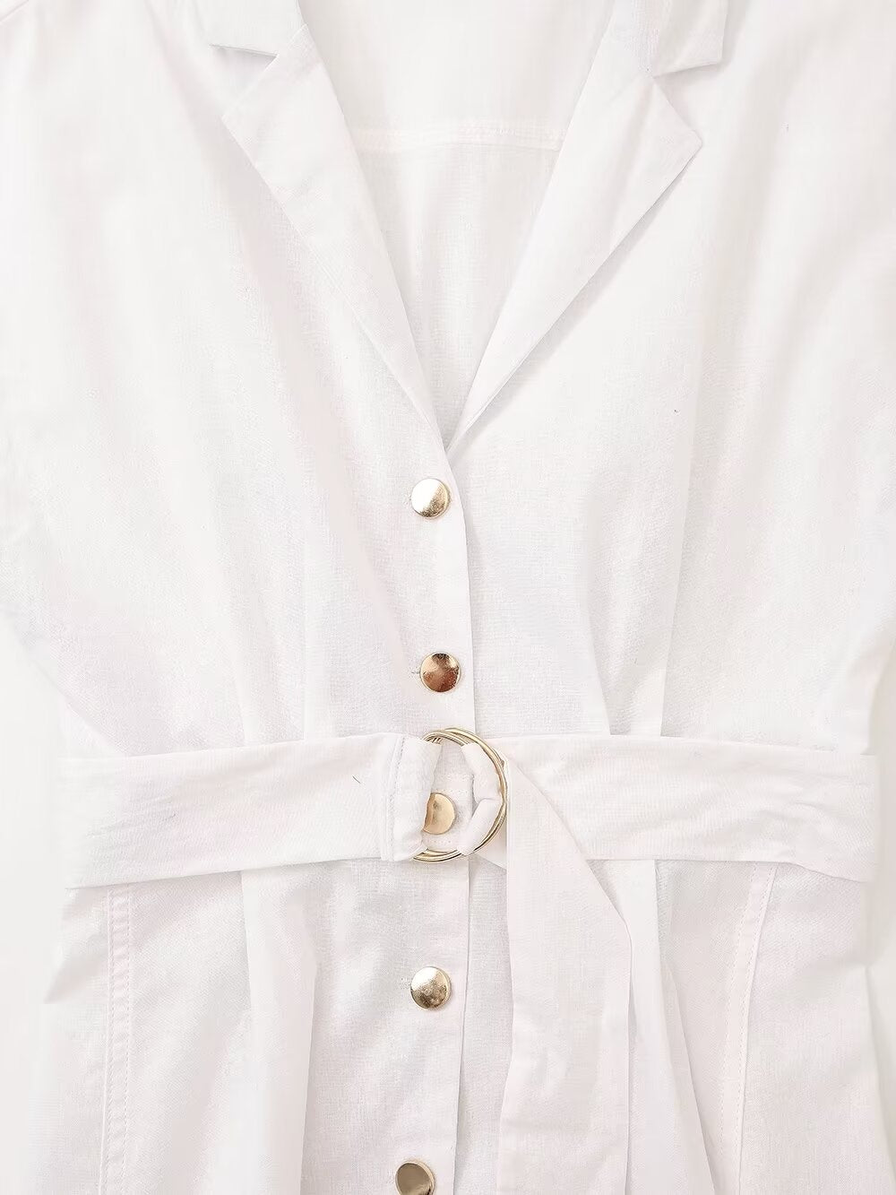 Shirt Dress with Belt